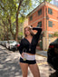 Blusa vicky preta