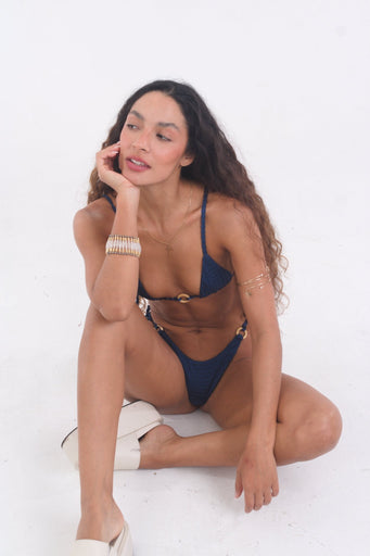 CALCINHA ARGOLA ÁGATA AZUL