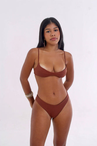 TOP MEIA TAÇA OLHO DE TIGRE