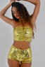 SHORT JULIA PAETÊ DOURADO