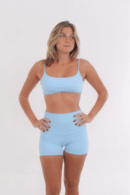 SHORT SARA AZUL BEBÊ